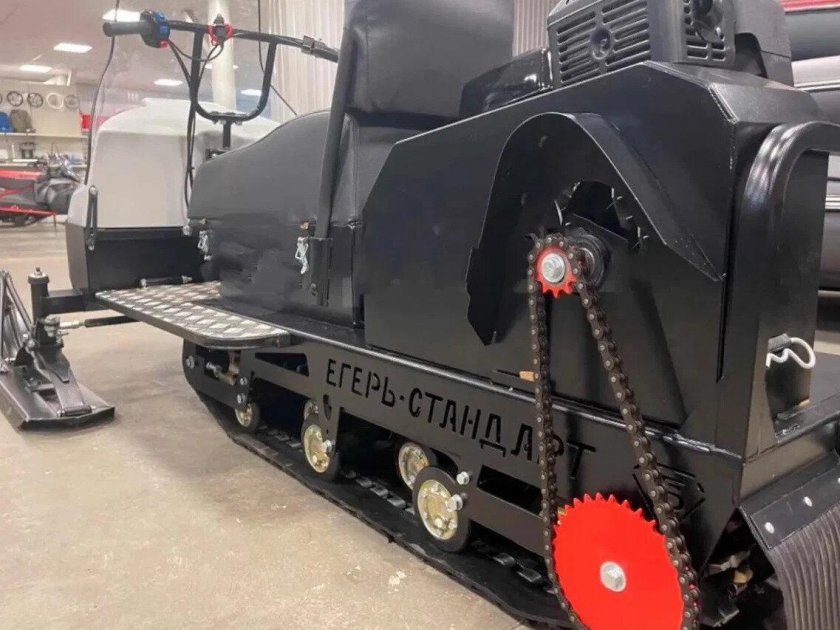 Мини снегоход бурлак егерь