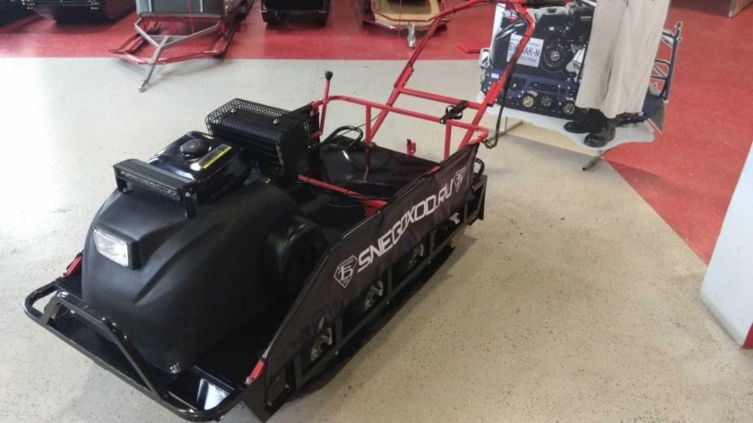 Мотобуксировщик Бурлак 15 л.с