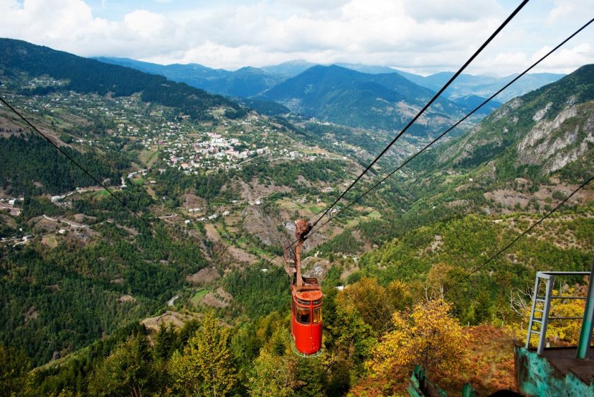 Канатка Хуло Грузия