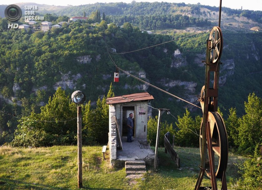 Чиатура канатная дорога