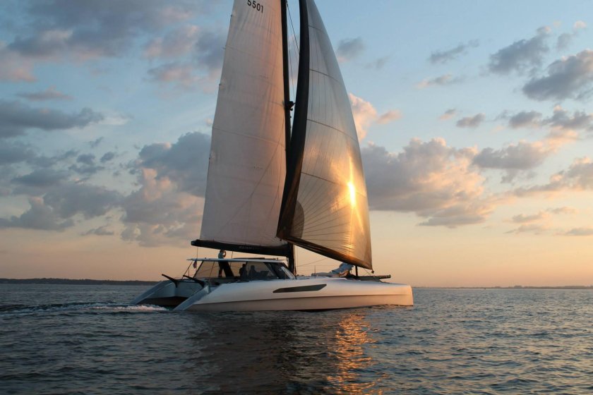 Катамаран парусный Океанский