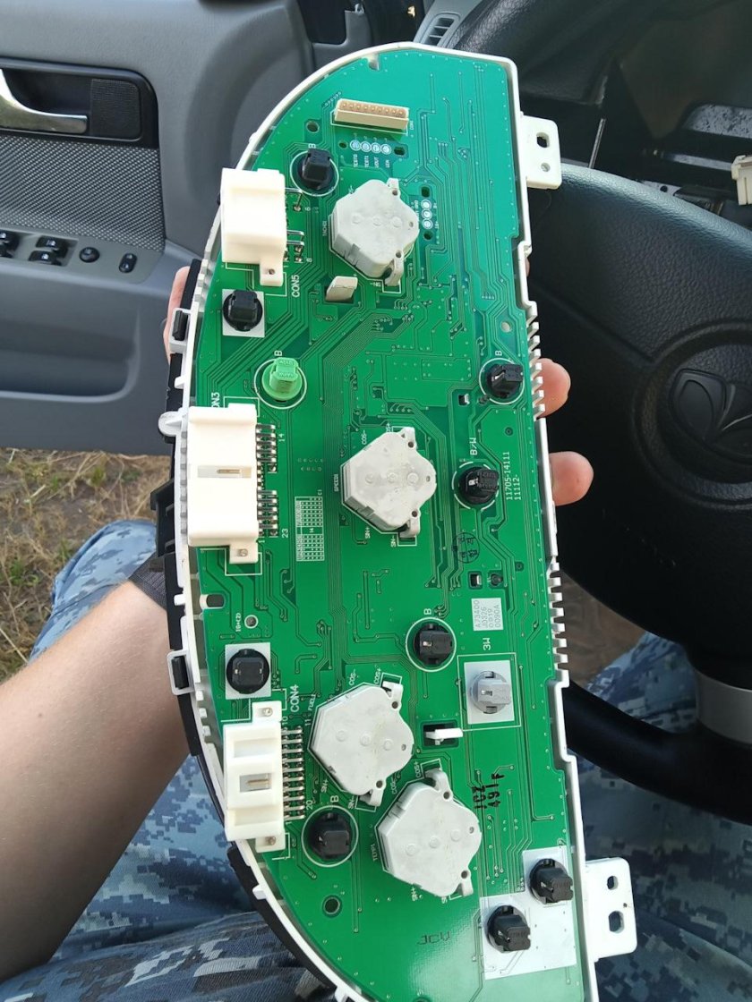 Лампочки приборной панели Дэу Джентра