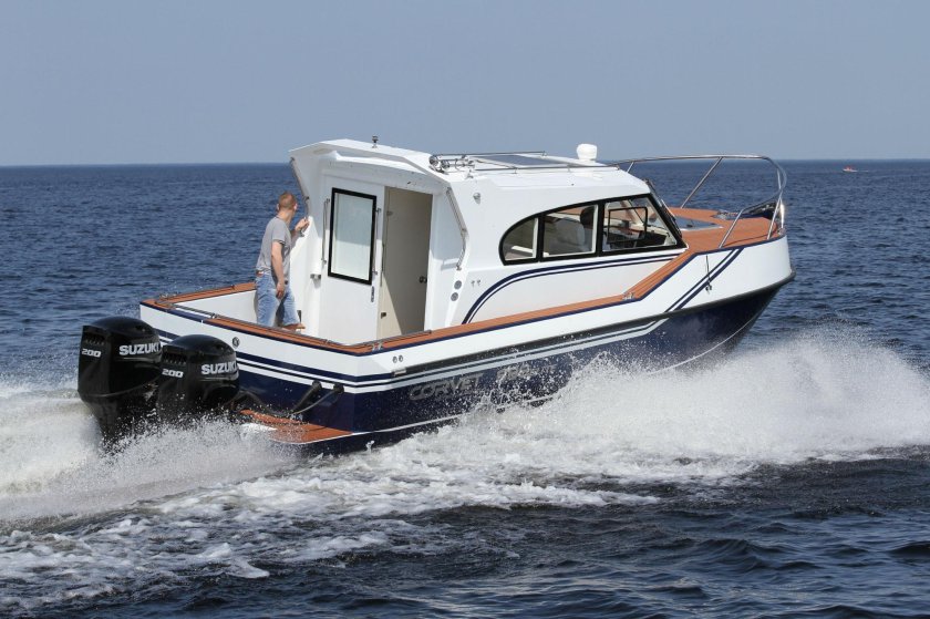 Корвет 750 катер