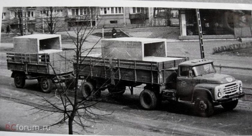 ЗИЛ 130 автопоезд