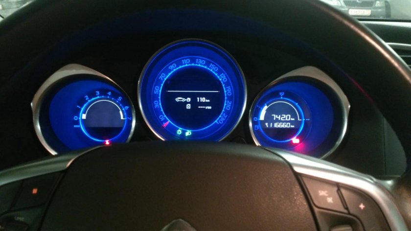 Citroen c4 приборная панель