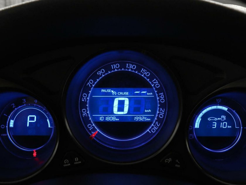 Подсветка приборов Ситроен с4