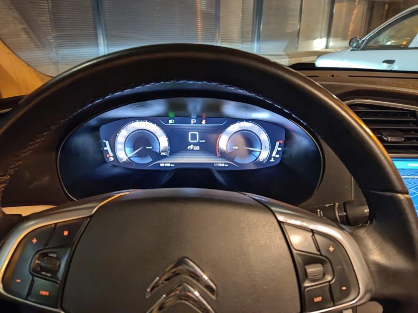Citroen цифровая панель приборов
