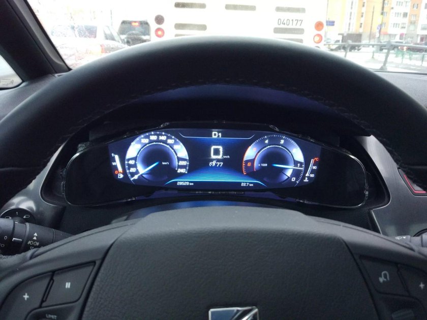 Ds4 Citroen панель приборов