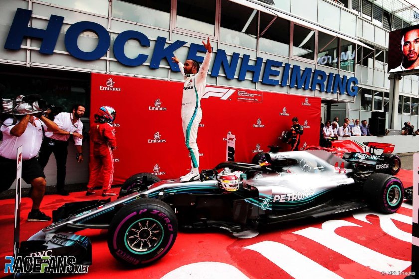 Mercedes f1 Гран при Германии 2019