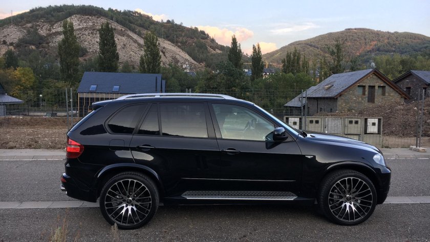 BMW x5 e70 антихром