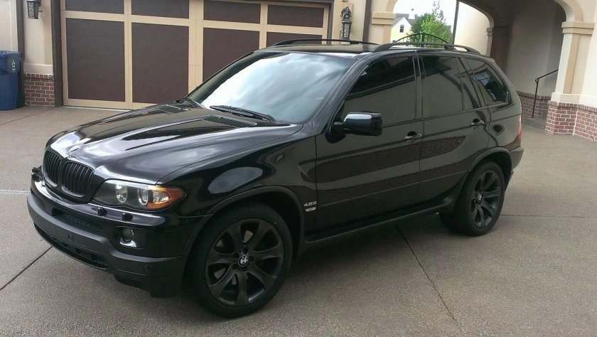 BMW x5 e53 черный