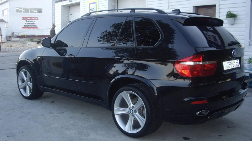 БМВ х5 е70 тонированный
