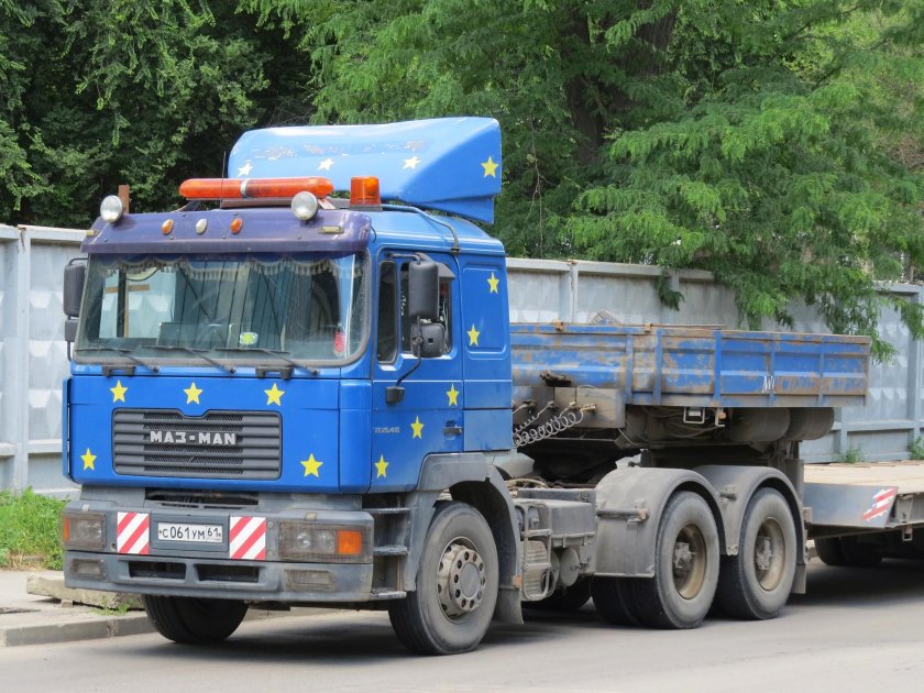 Седельный тягач маз