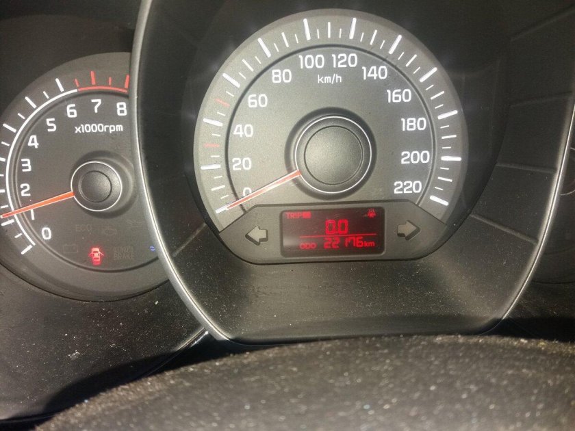 Приборная панель Kia Rio 2013