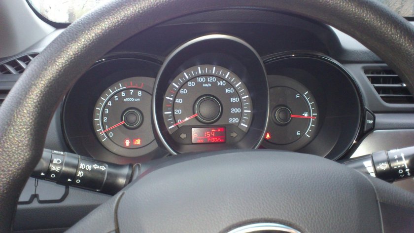 Приборная панель Киа Рио 3