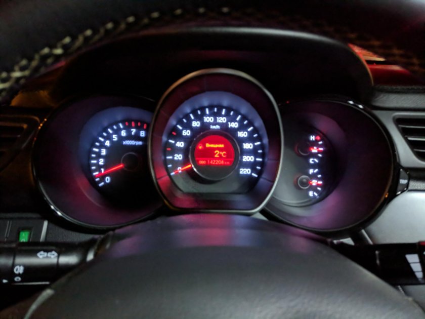 Приборная панель Рио 3