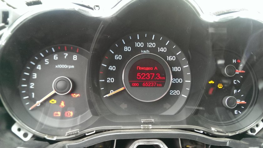 Приборка supervision Kia Rio 3