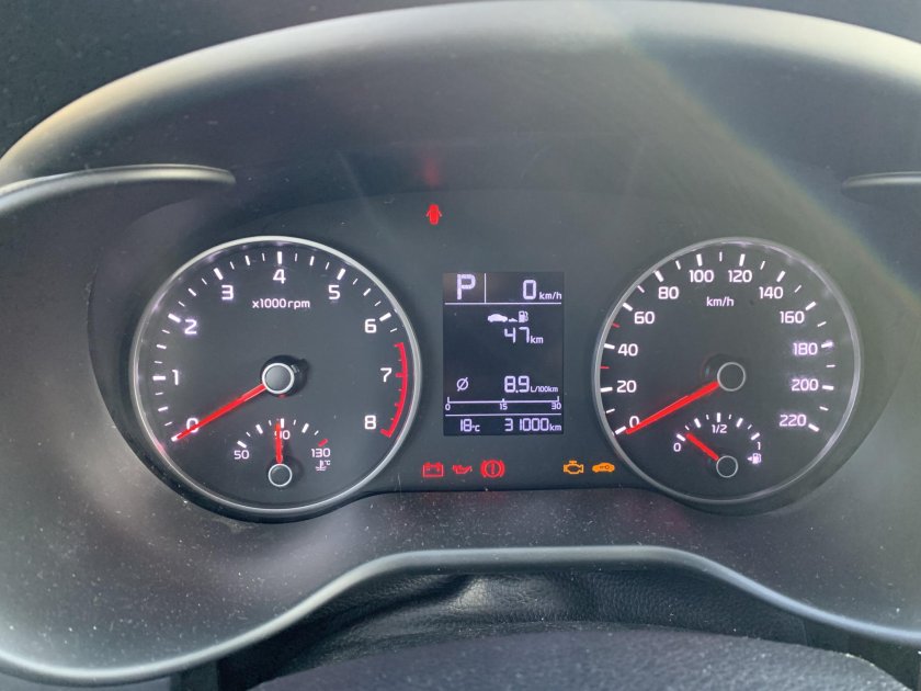 Панель супервижн Киа Рио 4