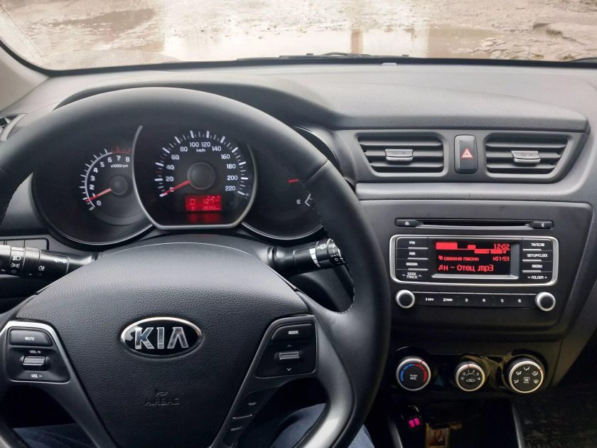 Kia Rio 4 Торпе