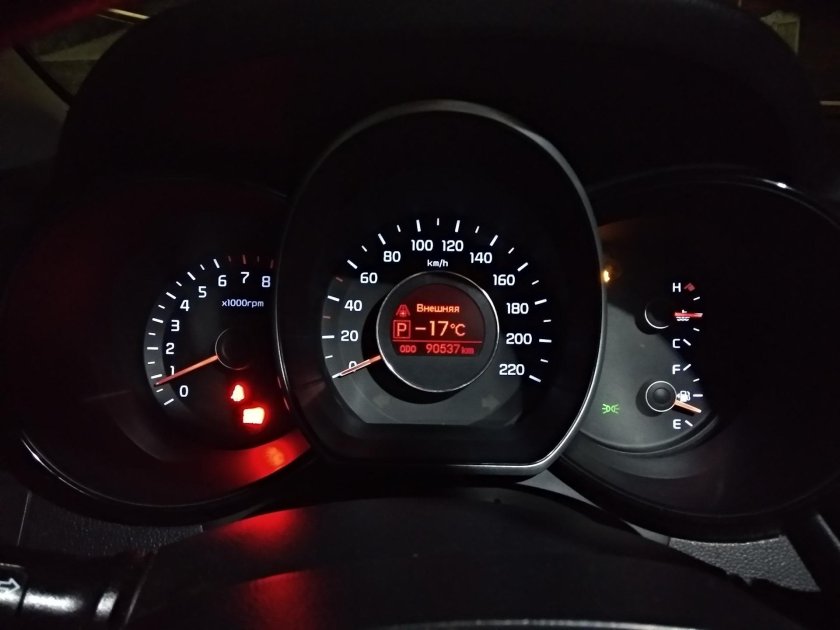 Приборная панель Киа Рио 3