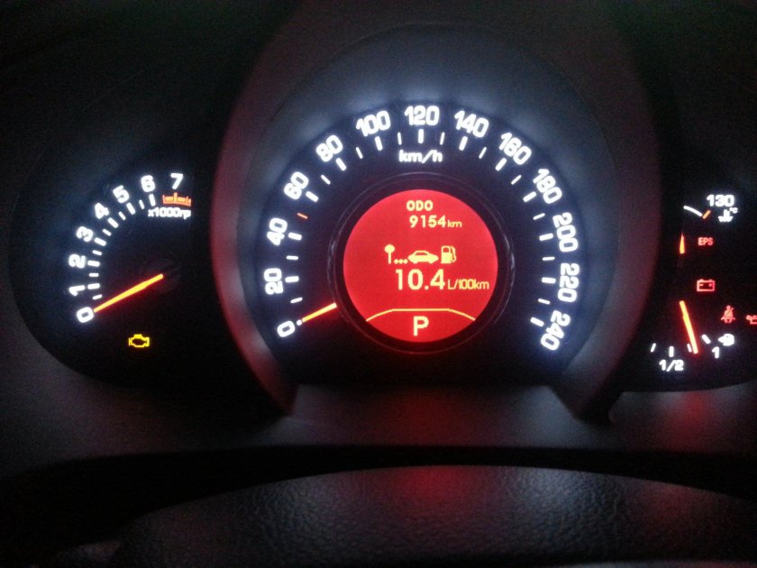 Панель приборов Спортейдж 3