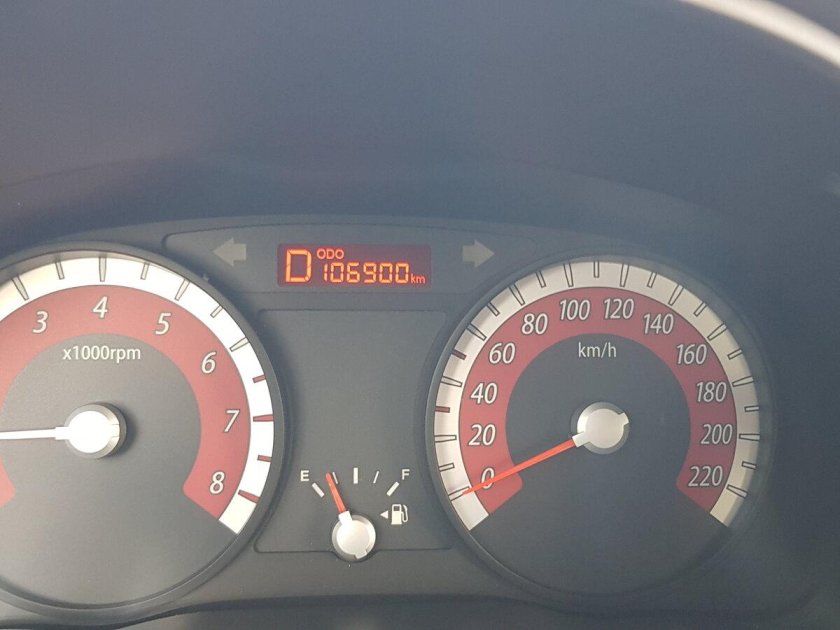 Щиток приборов Киа Рио 2 индикаторы