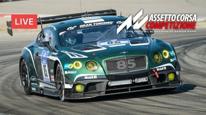 Бентли Континенталь gt 3 гонка