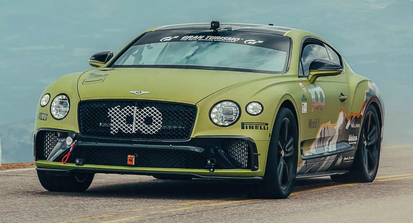 Bentley Continental gt Pikes Peak