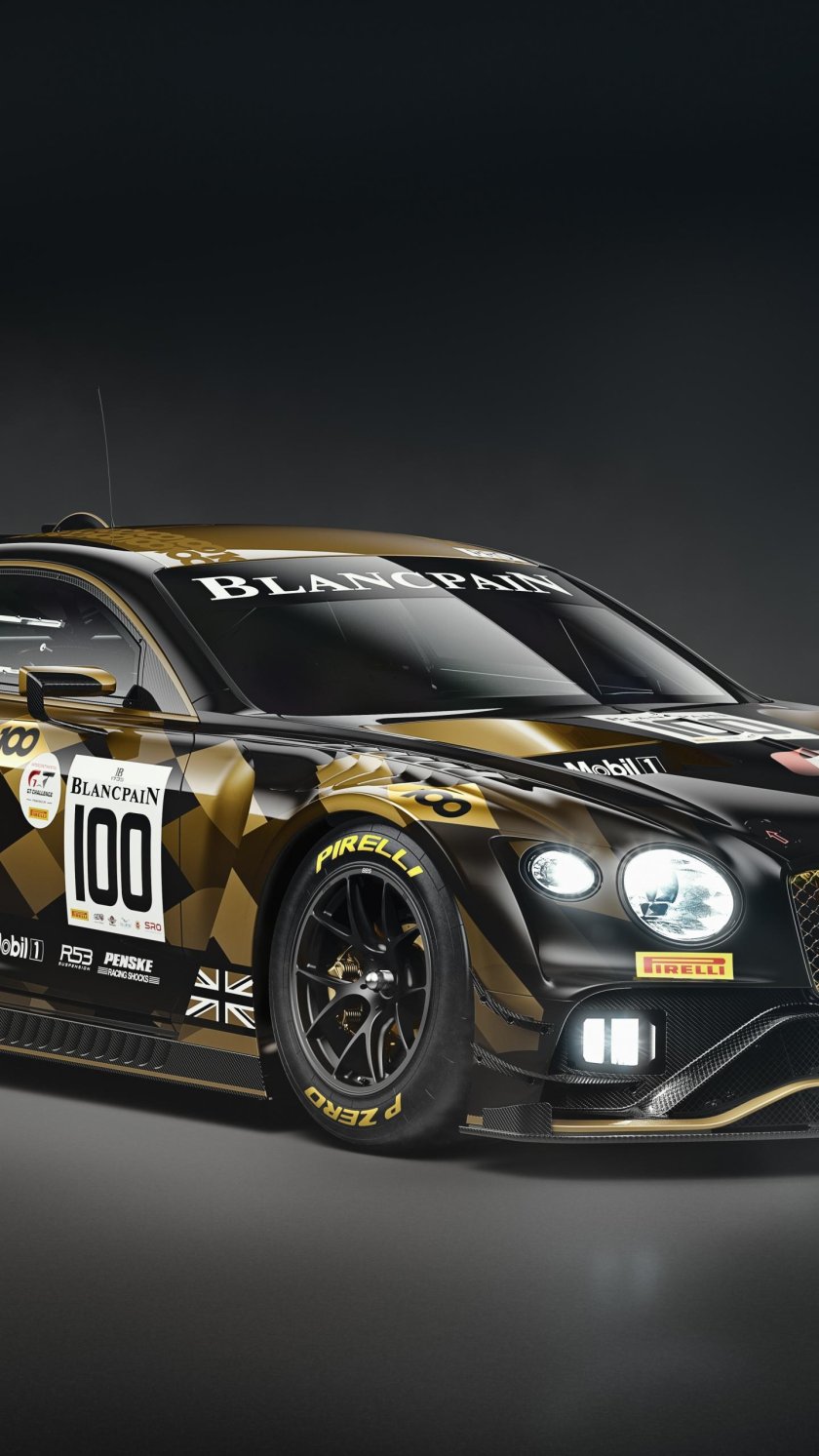 Гоночная Бентли Континенталь ГТ