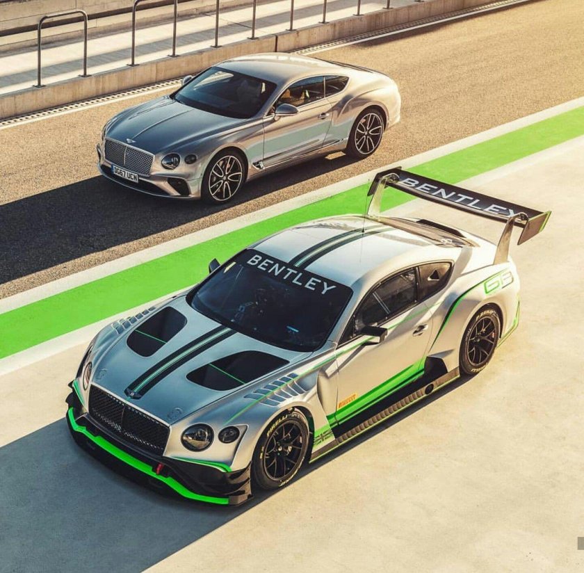 Гоночный Бентли Континенталь