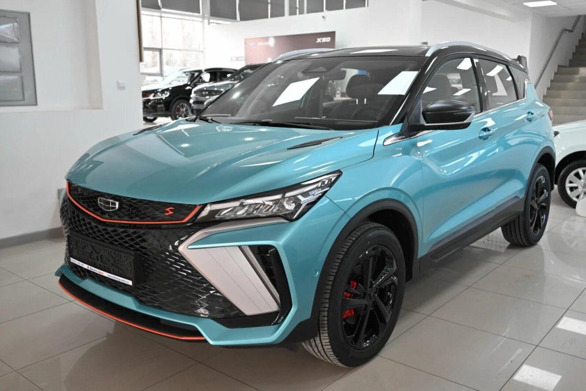 Джили голубой