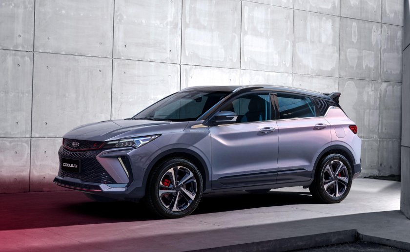 Кроссовер geely coolray