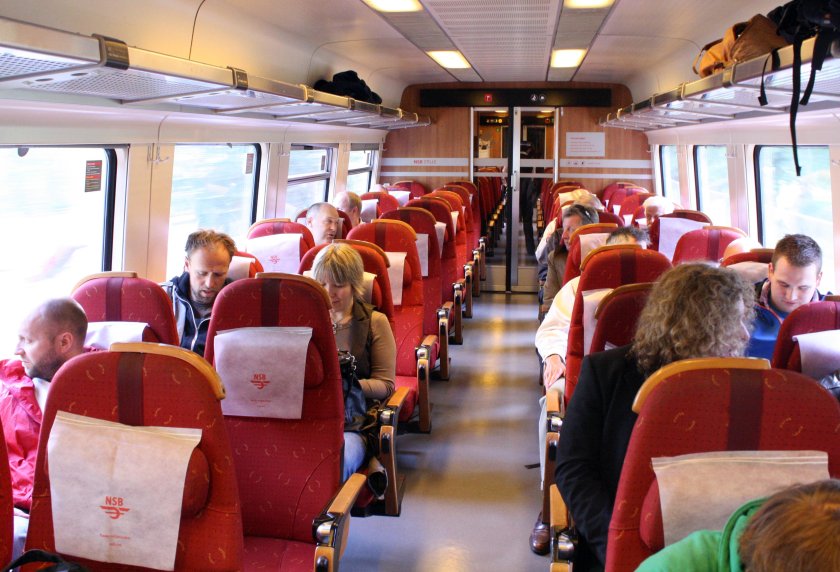 Норвежские электрички