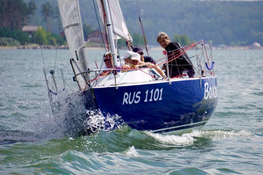 Яхта Четвертьтонник