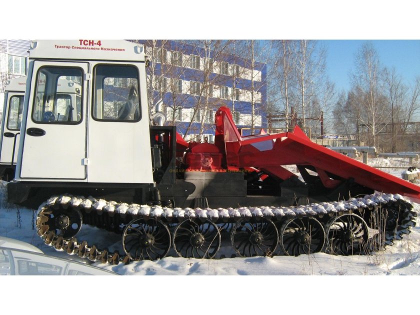 Трактор трелевочный ТСН 4