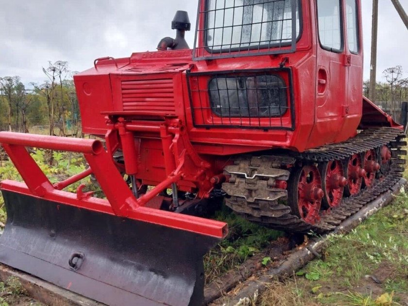 Самые первые трелевочные трактора