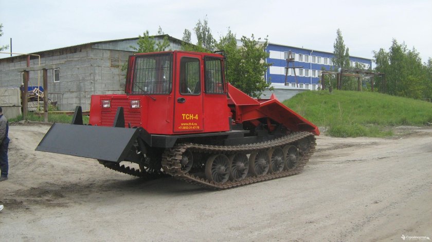 Трактор трелевочный ТСН 4