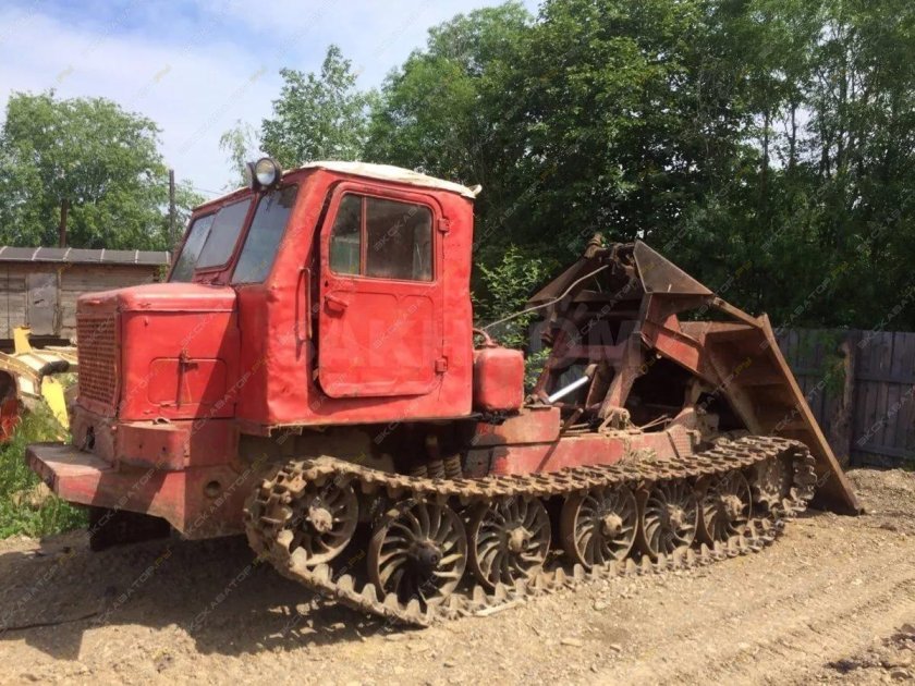 Трелёвочный трактор ТДТ 40
