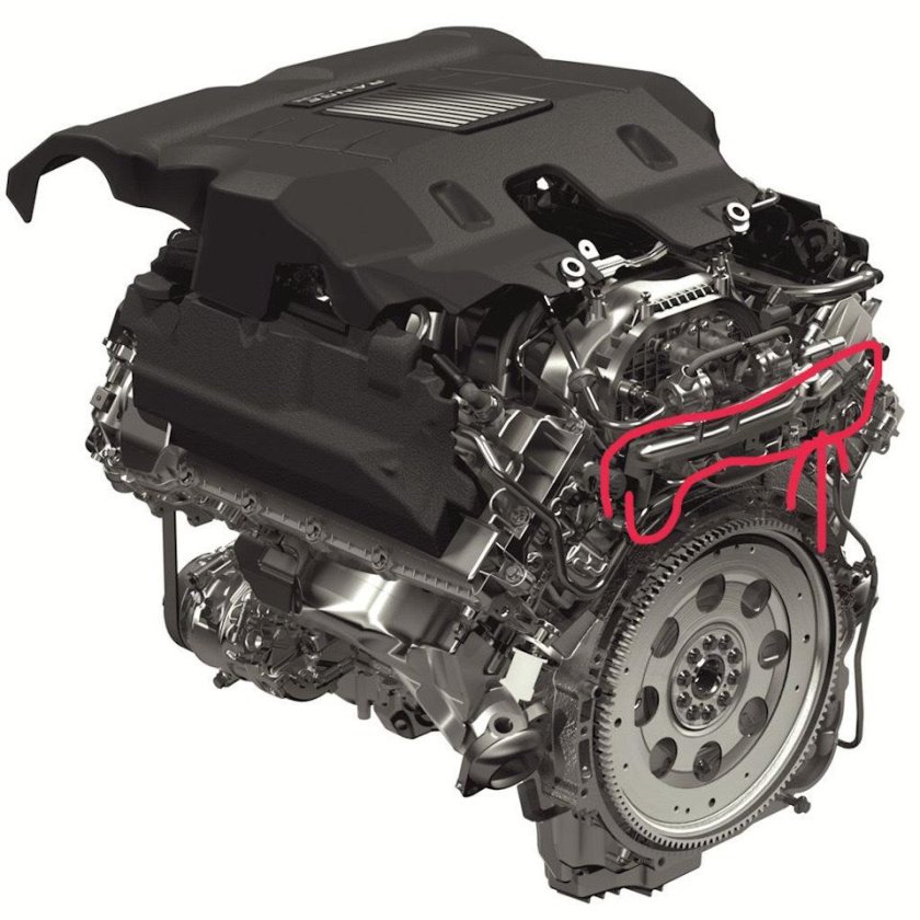 Двигатель Рендж Ровер 5.0