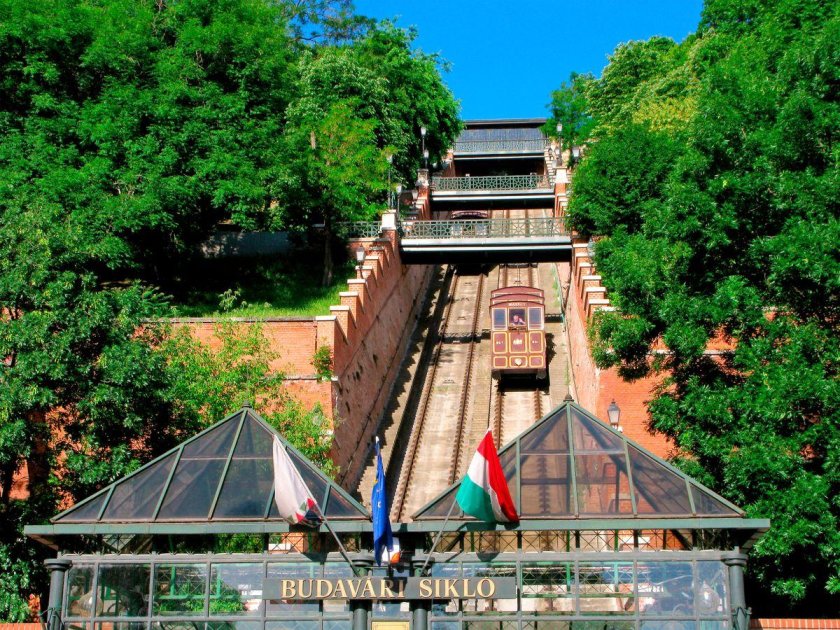 Castle hill funicular