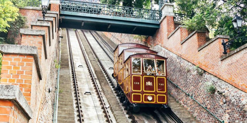 Budapest castle hill funicular