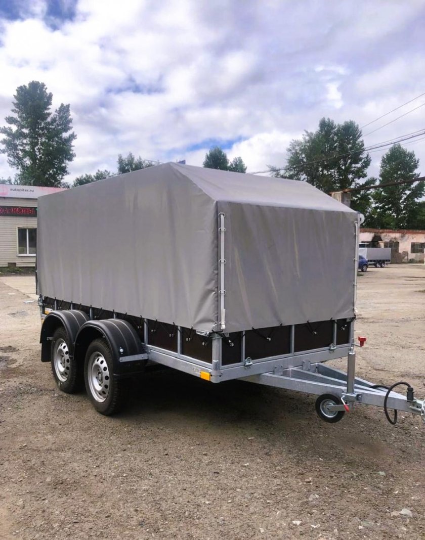 Прицеп двухосный мзса 817733.012