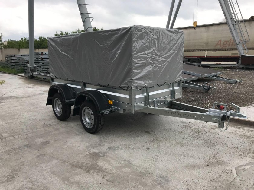 Прицеп для легкового автомобиля двухосный