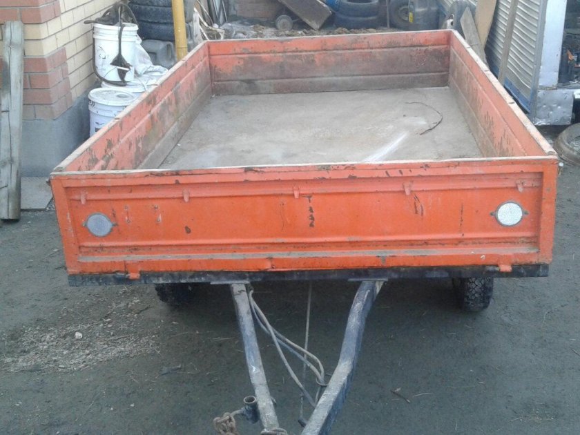 СМЗ 810 прицеп