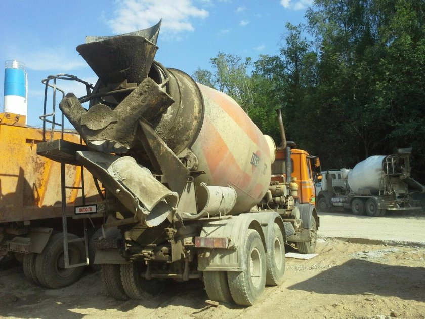 Автобетоносмеситель камаз