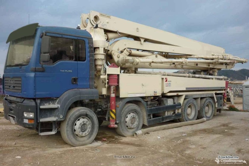 Бетононасос МАЗ
