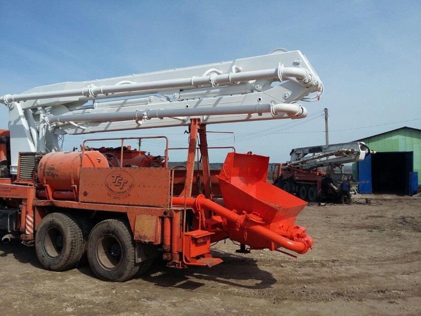Автобетононасос АБН-58150в