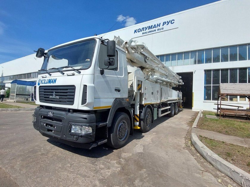 Автобетононасос daewoo novus