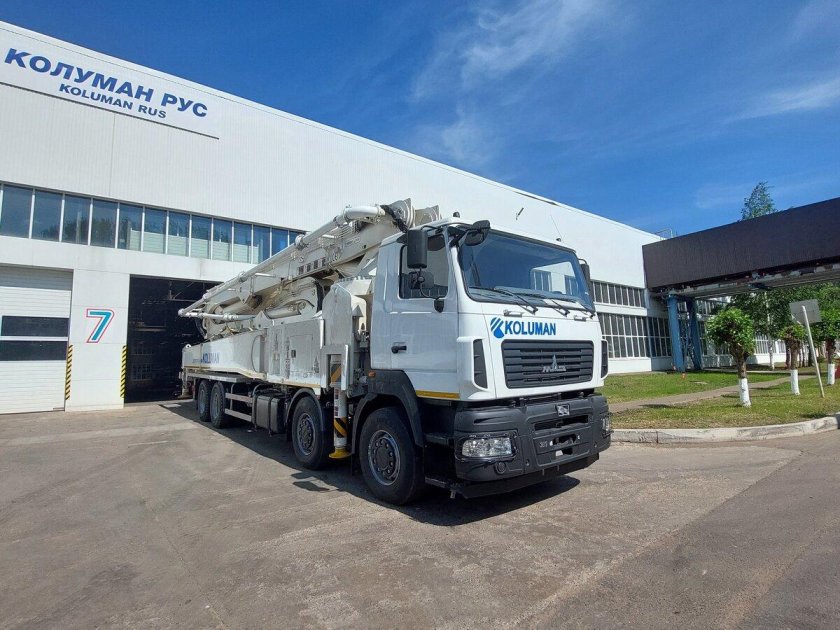 Автобетононасос daewoo novus