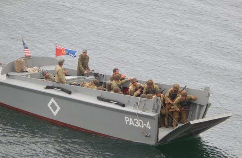 Lcvp десантный катер